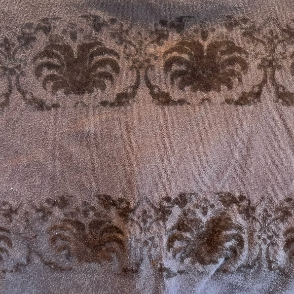 Vintage Pele Pelle BROWN velvet POLO shirt Marc Buchanan XL mens embroidered 3D - Picture 3 of 16